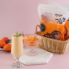 [만식이] 청도반시 아이스홍시 1kg, 아이스홍시 1kg 내외 1봉, 1개