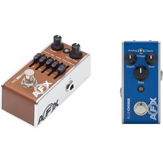 피쉬맨 AFX 프로 이큐 미니 어쿠스틱 프리앰프 및 이큐와 블루코러스 코러스 페달, Mini Acoustic + Mini Chorus Pe