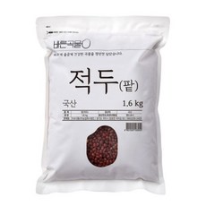 바른곡물 국산 적두 팥, 1.6kg, 3개