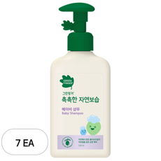 그린핑거 촉촉한 자연보습 베이비 샴푸, 320ml, 7개