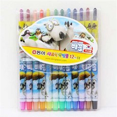 동아 12색 돌돌이(샤프식) 색연필 빼꼼, 단품, 본상품선택, 상세페이지 참조