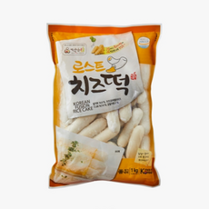 로스트 치즈떡 1kg 쌀떡 모짜렐라치즈 떡꼬치 직화구이 간식 분식 야키토리 스몰비어, 1