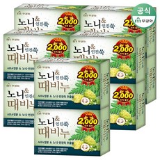 무궁화 노니 인진쑥 때비누 90g 10개 바디 보습 영양, 10개입