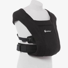 ERGOBABY 에르고베이비 엠브레이스 코지 신생아 아기띠 포니트 원단 3.2kg~11.3kg 퓨어 블랙