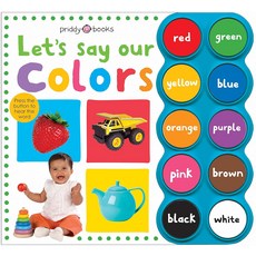 우리의 색을 말합시다 단순한 첫 단어, Board book