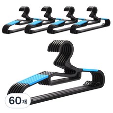 防滑衣架, 藍色, 60個