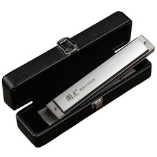 國光口琴珍藏版全金屬銅格24孔複音C調專業演奏級口琴正品, 1個, 24孔C調銅格