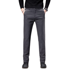 男士休閒長褲 舒適面料 修身剪裁 多色可選 簡約設計