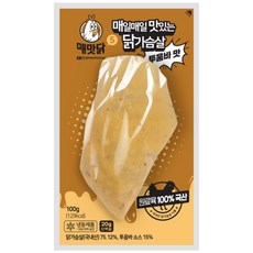 매맛닭 매일매일 맛있는 소스 닭가슴살 투움바, 12개, 100g, 12개