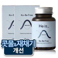 히이즈 코-비프리 환절기 코가려움&콧물&재채기 개선, 60정, 2개