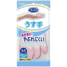 ST 雞仔牌 中厚手 家事手套 指尖強化 L尺寸 綠色, 1個, ST雞仔牌 指尖強化手套【薄型-粉色M】