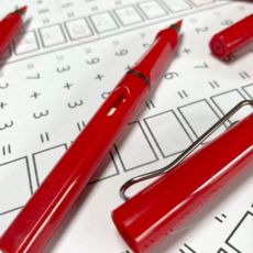 학원 빨간 채점색연필 학교 선생님선물, 본상품