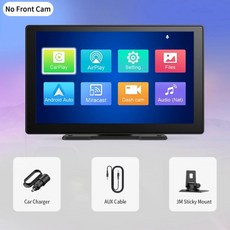 이미지본 프로 카플레이 블랙박스 무선 이드 오토 모니터 후방 카메라 차량용 시간 주차, 1. NO Front Cam, B. With 64G TF Card