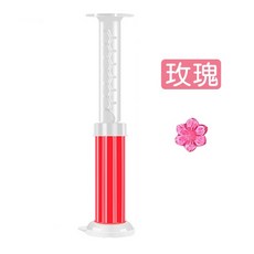 馬桶除臭凝膠, 玫瑰香(一支可打14朵、80ml), 1個