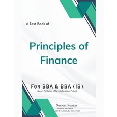 (영문도서) Principles of Finance Paperback, Surjeet Kumar, English, 9798224219384