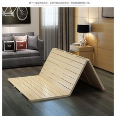 하드 나무매트 접이식 판자 매트리스 프레임 다다미 보드 패드 통판, 뼈대, A. 3단 두께2.7 cm