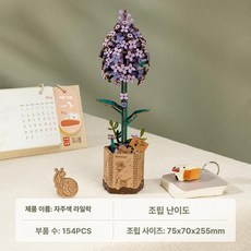나무 우드트릭 피규어 탱크 증기기관차 입체퍼즐 전시용, 라일락, 1개, 1L