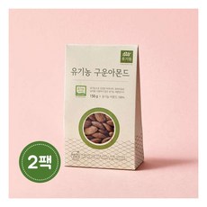 [유가원] 유기농 구운 아몬드 150g x 2팩, 300g, 1세트