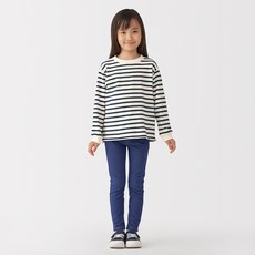 [무인양품] 키즈 태번수 크루넥 긴소매 긴팔 티셔츠 CB1MAA5S 477280