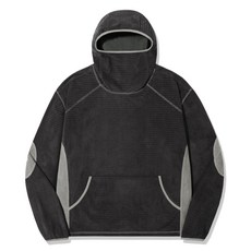 TRILLION 바라클라바 와플 풀오버 후디_차콜 TRSHT17CH 488690