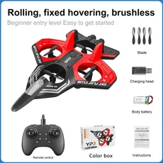 RC헬기 비행기 전투기 드론 무선 조정 카 자동차 오프로드 드리프트 포크레인 YP3 실내외 폼 제트 글라이더, 01 YP3-Red-Box