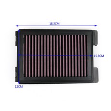 Honda CBR250R/CBR300R/CB300F車型專用高流量空氣濾心 提升引擎效能 可重複清洗, 1個