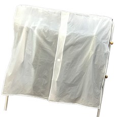 행거 옷커버 중형 반투명 수납커버, 1개, 상세페이지 참조