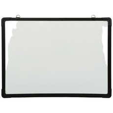 【WTB極黑框】白板 - 附配件包 鋁框掛牆白板 好擦寫, 單面全白 60X90cm(需選賣家宅配)