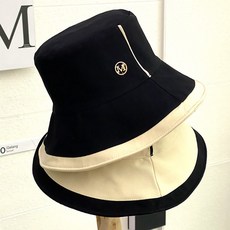 봄 여름 가을 예쁜 여성 M포인트 벙거지 모자 여자 버킷햇 JUN팩토리, 아이보리