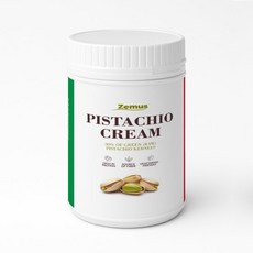 프리미엄 피스타치오 크림 스프레드(7.05온스/200g) - 두바이 초콜릿 바 레시피 글루텐 프리 치즈 호환 풍부하고 부드러운 맛에 이상적입니다, 35.27 Ounce (Pack of 1)