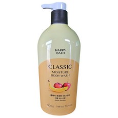 해피바스 클래식 바디워시900g 1개입 촉촉 애플바나나향