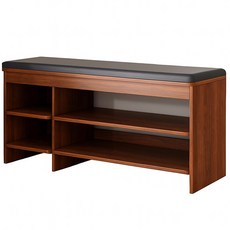 현관 의자 오픈 신발장 슈벤치 원룸 미니 원목 수납장, 1개, 3단