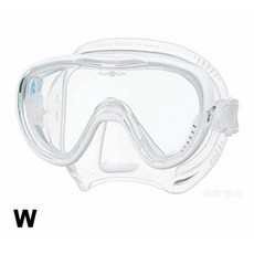 TUSA 游龍潛水 TINA M-1002 透明矽膠 潛水面鏡 單面鏡, W
