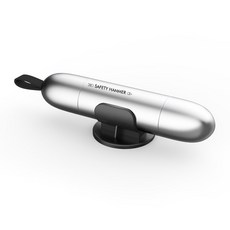 [비상탈출] 머레이 자동차 탈출용 망치 벨트 절단 키트 세이프티 헤머, 실버, 1개