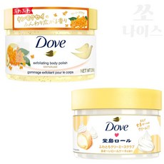 (1+1) 일본 도브 도지마롤 스크럽 + 금목서 스크럽 298g