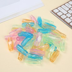 일상채움 실리콘 투명 컬러 연필 그립 홀더 세트, 20p, 혼합 색상