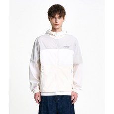 수프라 SUPRA 베이직 경량 배색 바람막이 CREAM