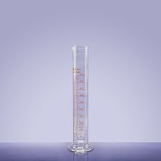 500ml 실험용 유리 눈금 메스실린더 액체 부피측정 체적 도구 초등과학 수업 교재 실험도구 용기 교구 학습