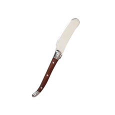 天使網購 梨花木柄奶油切抹刀 奶油刀 抹刀 果醬 花生醬 起司 乳酪 蛋糕切刀 露營用具 烘焙, 1個, 規格, 木色