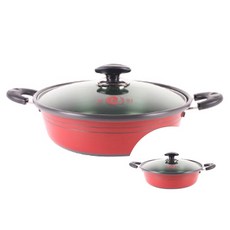 레드펄냄비 전골 24cm 부대찌개냄비 오뎅탕