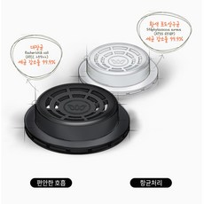 윈드스카프 자체개발 항균 테스트 완료 국산 마스크 배기 밸브, 화이트, 1개