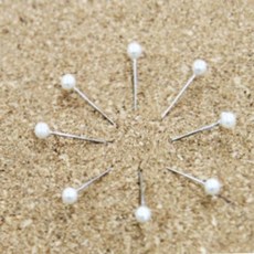 칼라 진주핀 구슬핀 시침핀 자수용품