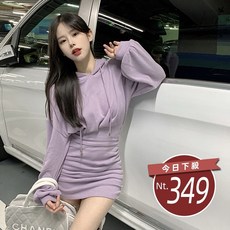 韓版氣質收腰連衣裙 - 連身裙 吊帶裙 吊帶褲 女裝