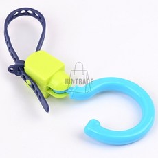 다용도 유모차 후크클립 가방걸이 우산걸이 2P 유모차클립 다용도유모차걸이