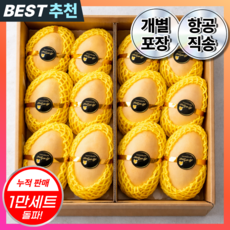 [도매직송] 태국 망고 골드망고 특대과 꿀당도 보장 선별발송, 1박스, 당도보장 2.5KG