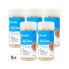 닥터뉴토 고양이 동결건조 간식 유산균 트릿 (구내염/구취/치석제거 도움), 5개, 55g, 치킨