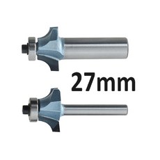 목공소 나무 목재 작업 루터기 트리머 비트 27mm, 트리머비트, 1