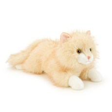 抱抱寶貝正版可愛仿真貓咪毛絨公仔兒童陪伴抱睡玩偶女生生日禮物, 1個, 抱抱金漸層:3號30CM