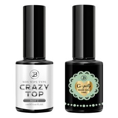 그라시아 지젤리베이스_14ml + 소프트탑젤_14ml _1세트, 지젤리베이스 14ml+소프트 탑젤 14ml, 1세트