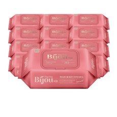 모나리자 데이비쥬 아쿠아 코랄 물티슈 캡 20매 12팩, 1박스(12개입)